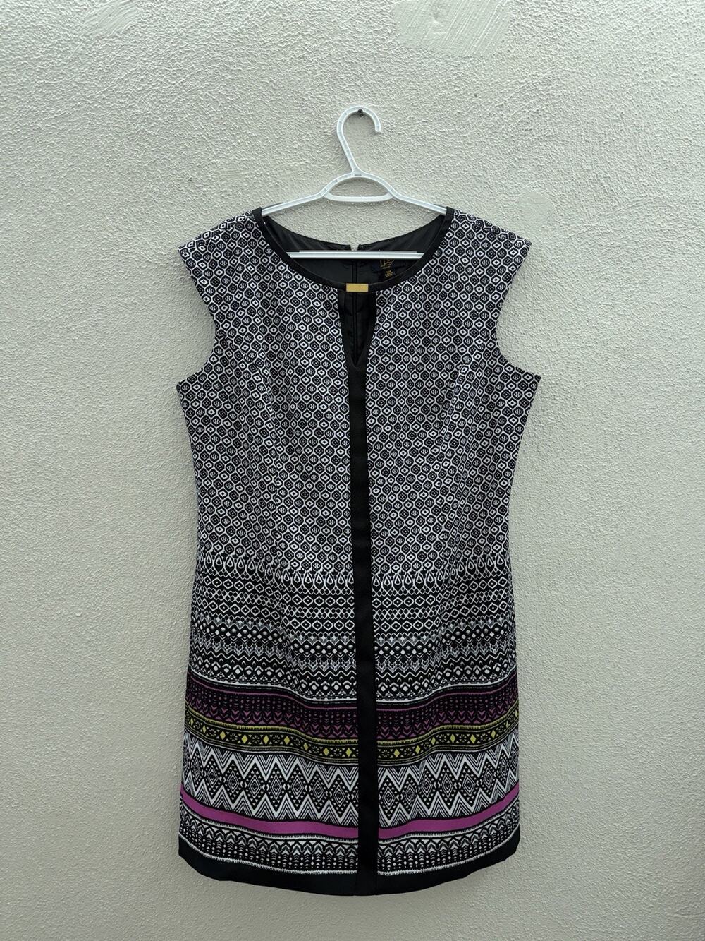 I LE New York Womens Dress Size 14P Cap Sleeve